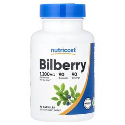 Nutricost Bilberry 90 Capsules 300 Mg Per Capsule