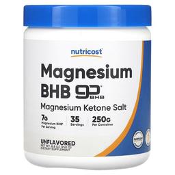 Nutricost Magnesium Bhb Gobhb Unflavored 8 8 Oz 250 G