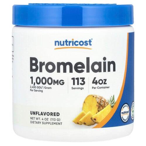 Nutricost Bromelain Unflavored 4 Oz 113 G