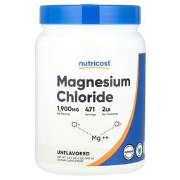 Nutricost Magnesium Chloride Unflavored 32 4 Oz 907 G