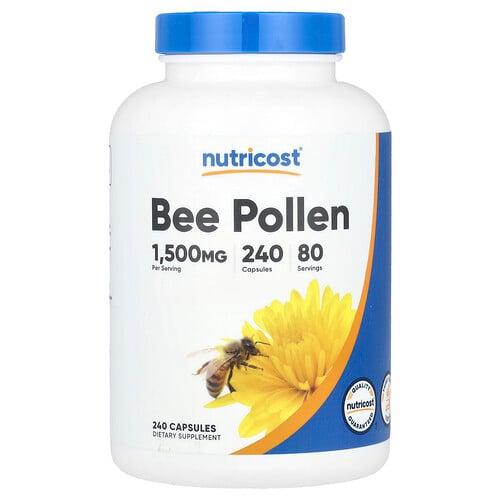 Nutricost Bee Pollen 240 Capsules 500 Mg Per Capsule