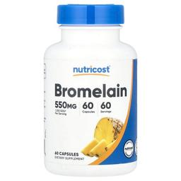 Nutricost Bromelain 550 Mg 60 Capsules