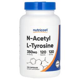 Nutricost N Acetyl L Tyrosine 350 Mg 120 Capsules