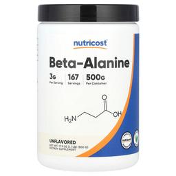 Nutricost Beta Alanine Unflavored 17 9 Oz 500 G