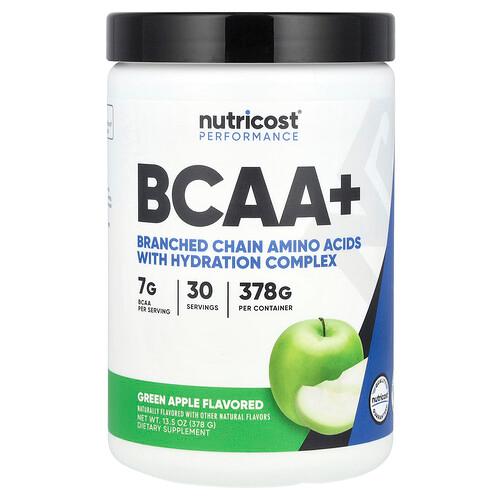 Nutricost Performance Bcaa Green Apple 13 5 Oz 378 G