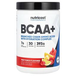 Nutricost Performance Bcaa Fruit Punch 14 Oz 393 G