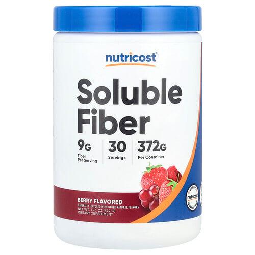 Nutricost Soluble Fiber Berry 13 3 Oz 372 G