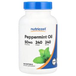 Nutricost Peppermint Oil 50 Mg 240 Softgels
