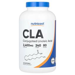 Nutricost Cla 240 Softgels 800 Mg Per Softgel