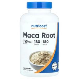 Nutricost Maca Root 750 Mg 180 Capsules