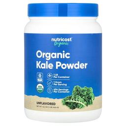 Nutricost Organic Kale Powder Unflavored 16 2 Oz 454 G