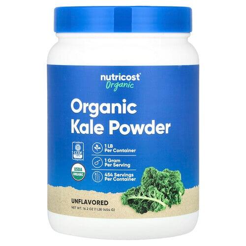 Nutricost Organic Kale Powder Unflavored 16 2 Oz 454 G product image