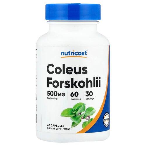Nutricost Coleus Forskohlii 60 Capsules 250 Mg Per Capsule