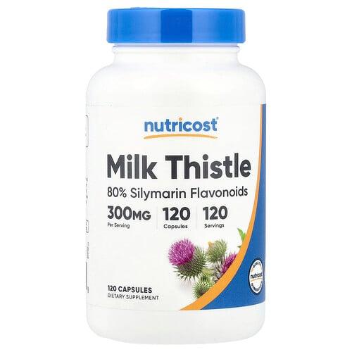 Nutricost Milk Thistle 300 Mg 120 Capsules