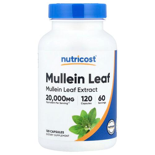 Nutricost Mullein Leaf 120 Capsules 500 Mg Per Capsule product image