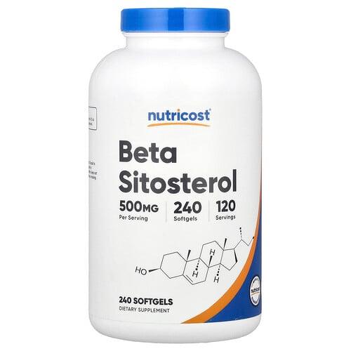 Nutricost Beta Sitosterol 240 Softgels 250 Mg Per Softgel