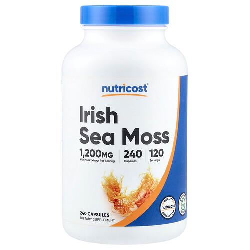 Nutricost Irish Sea Moss 240 Capsules 600 Mg Per Capsule