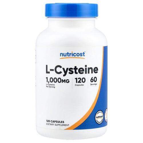 Nutricost L Cysteine 120 Capsules 500 Mg Per Capsule product image