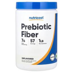 Nutricost Prebiotic Fiber Unflavored 16 2 Oz 453 G