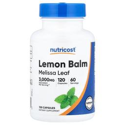 Nutricost Lemon Balm 120 Capsules 150 Mg Per Capsule
