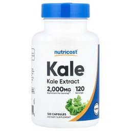 Nutricost Kale 2 000 Mg 120 Capsules