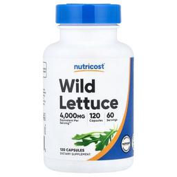 Nutricost Wild Lettuce 120 Capsules 80 Mg Per Capsule