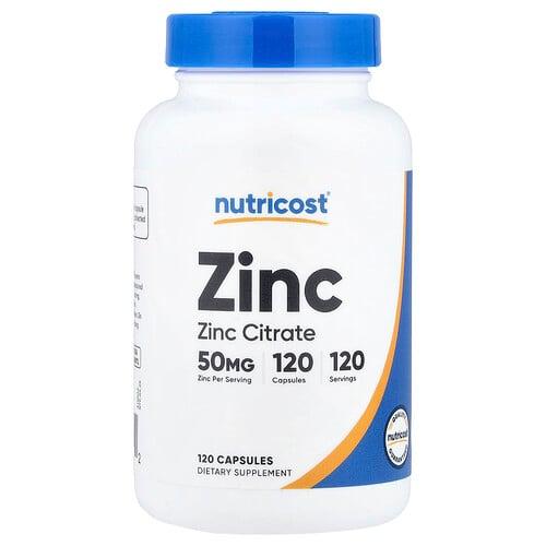 Nutricost Zinc 50 Mg 120 Capsules