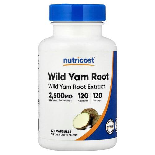 Nutricost Wild Yam Root 120 Capsules 125 Mg Per Capsule