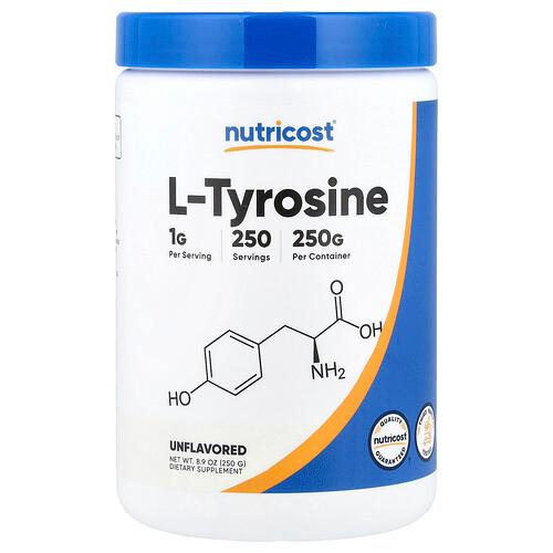 Nutricost L Tyrosine Unflavored 8 9 Oz 250 G