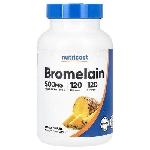 Nutricost Bromelain 500 Mg 120 Capsules