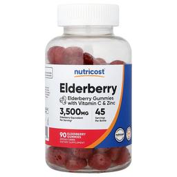 Nutricost Elderberry Gummies 90 Gummies