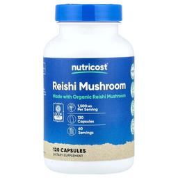 Nutricost Reishi Mushroom 120 Capsules 750 Mg Per Capsule