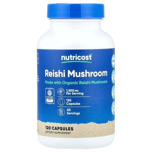 Nutricost Reishi Mushroom 120 Capsules 750 Mg Per Capsule