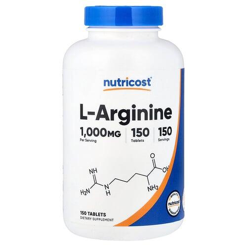 Nutricost L Arginine 1 000 Mg 150 Tablets