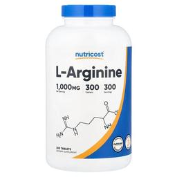 Nutricost L Arginine 1 000 Mg 300 Tablets