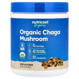 Nutricost Organic Chaga Mushroom Unflavored 8 1 Oz 227 G