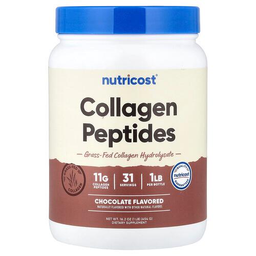 Nutricost Collagen Peptides Chocolate 16 2 Oz 454 G product image