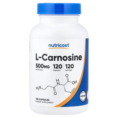 Nutricost L Carnosine 500 Mg 120 Capsules