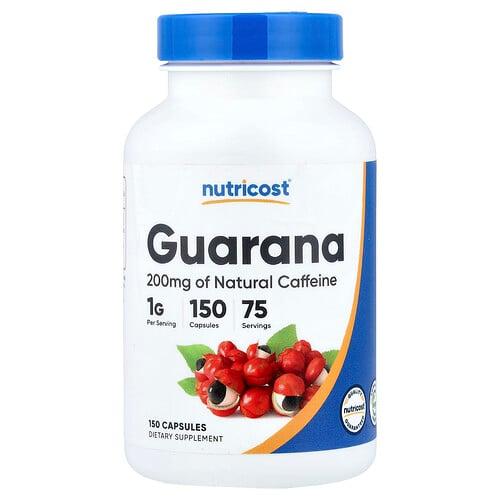 Nutricost Guarana 150 Capsules 500 Mg Per Capsule