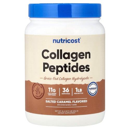 Nutricost Collagen Peptides Salted Caramel 16 2 Oz 454 G product image