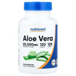 Nutricost Aloe Vera 120 Capsules 100 Mg Per Capsule