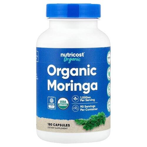 Nutricost Organic Moringa 180 Capsules 500 Mg Per Capsule