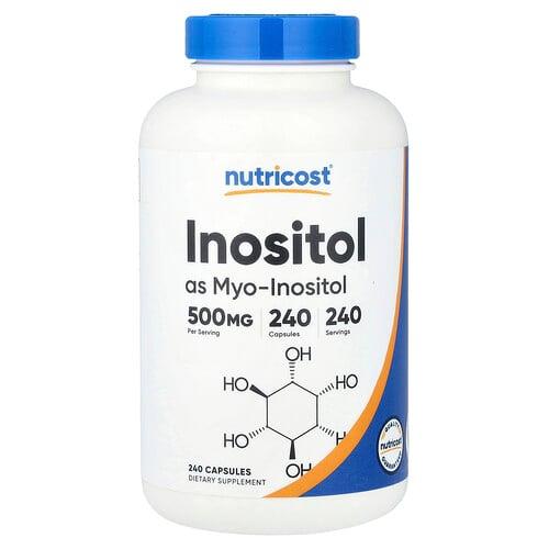 Nutricost Inositol 500 Mg 240 Capsules