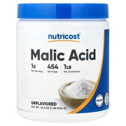 Nutricost Malic Acid Unflavored 16 Oz 454 G