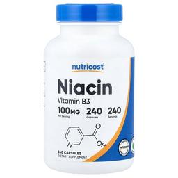 Nutricost Niacin 100 Mg 240 Capsules
