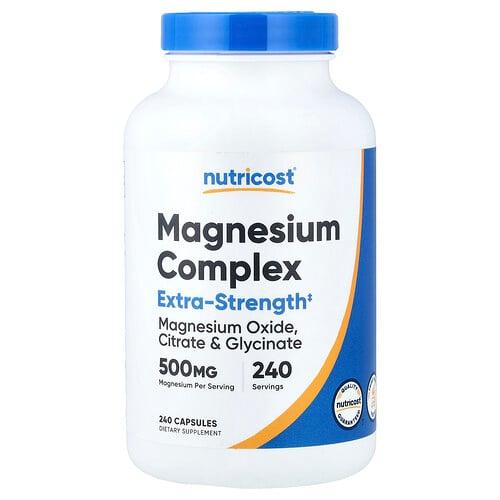 Nutricost Magnesium Complex 500 Mg 240 Capsules