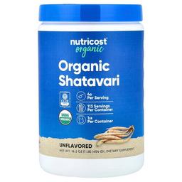 Nutricost Organic Shatavari Unflavored 1 Lb 454 G