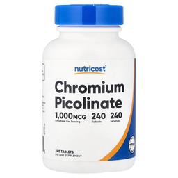 Nutricost Chromium Picolinate 1 000 Mcg 240 Tablets