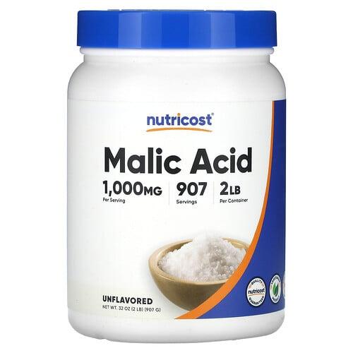 Nutricost Malic Acid Unflavored 32 Oz 907 G