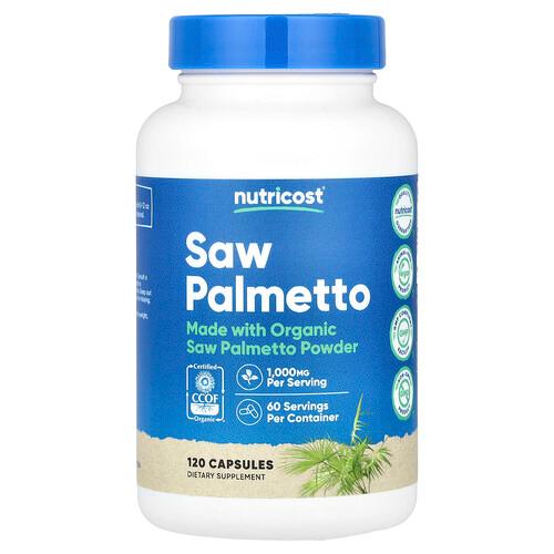 Nutricost Saw Palmetto 120 Capsules 500 Mg Per Capsule product image